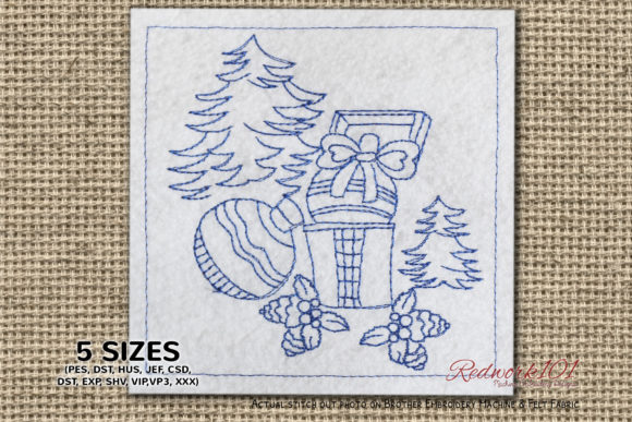 Christmas Stuff: A Versatile Embroidery Design for Holiday Gifts