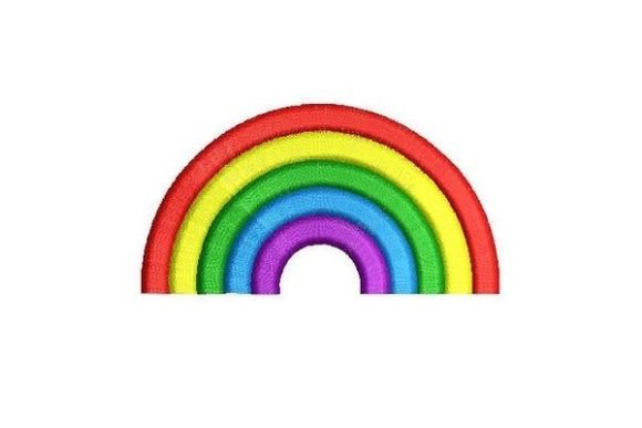 Rainbow Colorful: A Vibrant Embroidery Design Review