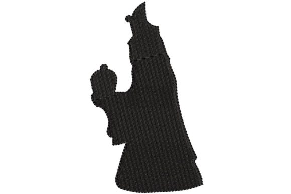 Wise King 3 Silhouette: A Simple Nativity Design